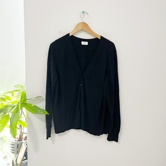 Old Navy Black Button Cardigan Sweater Size XXL - Picture 1 of 4